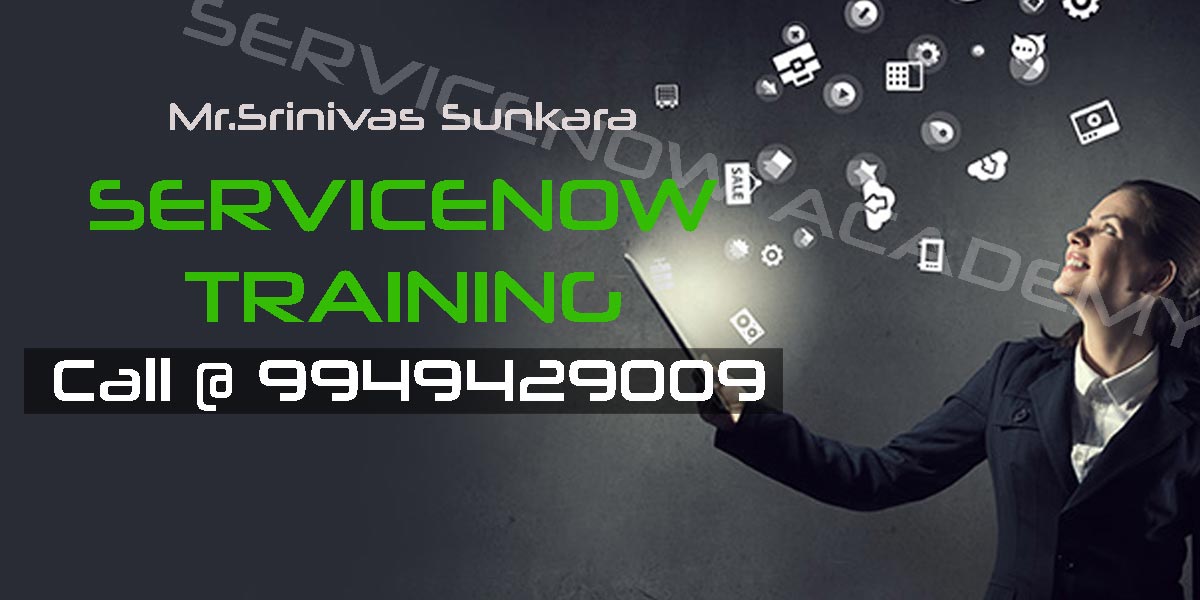 Learn Servicenow Training in Hyderabad